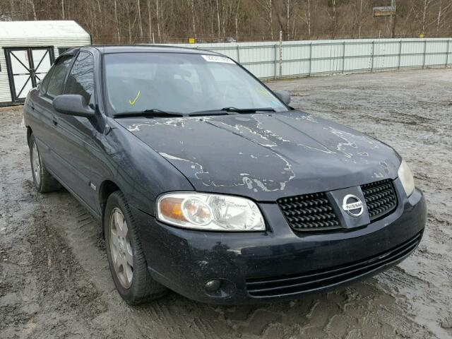 3N1CB51D06L574103 - 2006 NISSAN SENTRA 1.8 BLACK photo 1