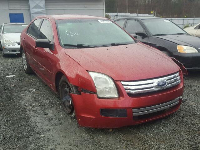 3FAHP06Z97R108458 - 2007 FORD FUSION S RED photo 1