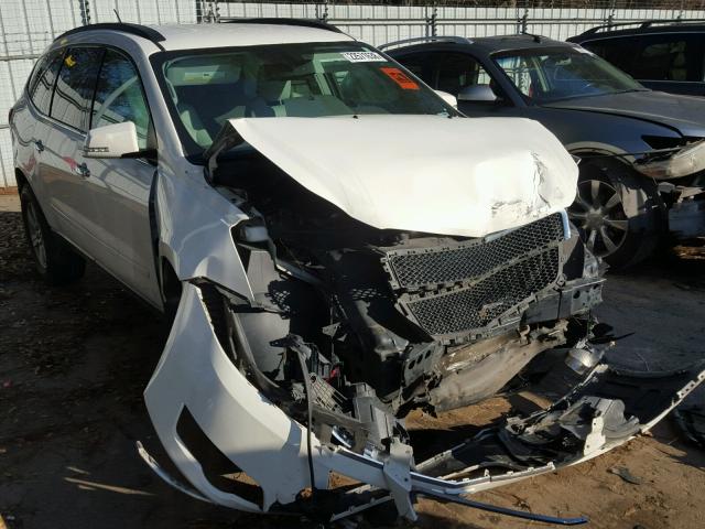 1GNKVJED5CJ148548 - 2012 CHEVROLET TRAVERSE L WHITE photo 1