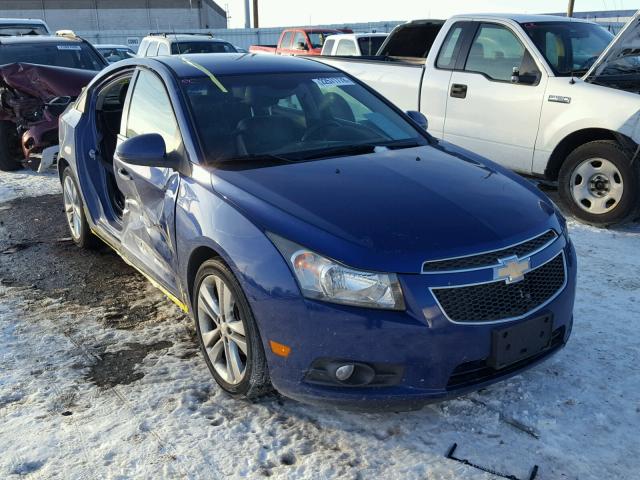 1G1PH5SC2C7251019 - 2012 CHEVROLET CRUZE LTZ BLUE photo 1