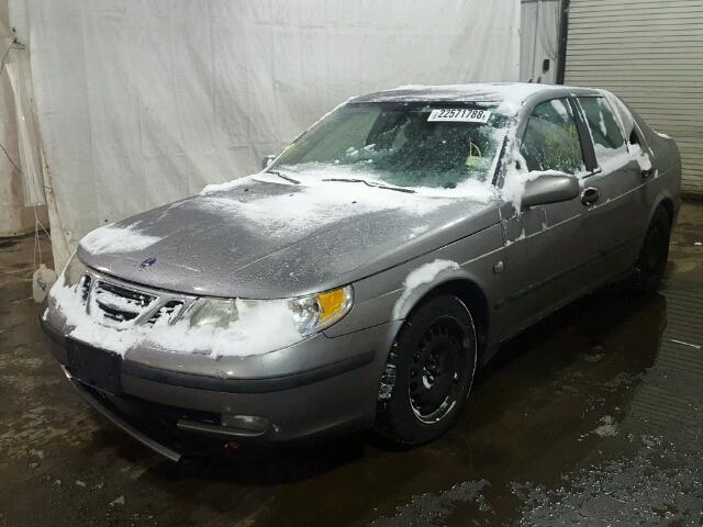 YS3EB45E223030851 - 2002 SAAB 9-5 LINEAR GRAY photo 9