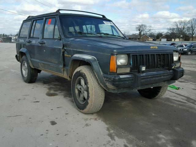 1J4FJ78S3ML601889 - 1991 JEEP CHEROKEE L GREEN photo 1