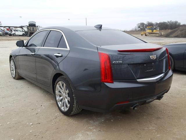 1G6AB5RX4H0186829 - 2017 CADILLAC ATS LUXURY GRAY photo 3