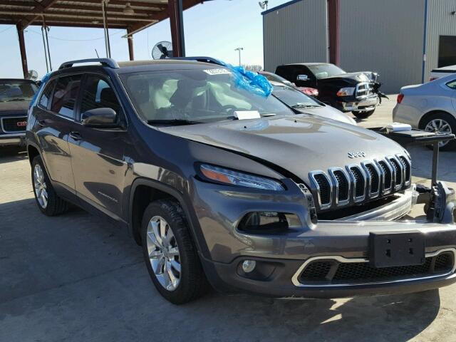 1C4PJLDB8EW139614 - 2014 JEEP CHEROKEE L CHARCOAL photo 1