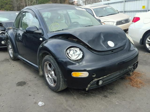 3VWCP21C22M426041 - 2002 VOLKSWAGEN NEW BEETLE BLACK photo 1