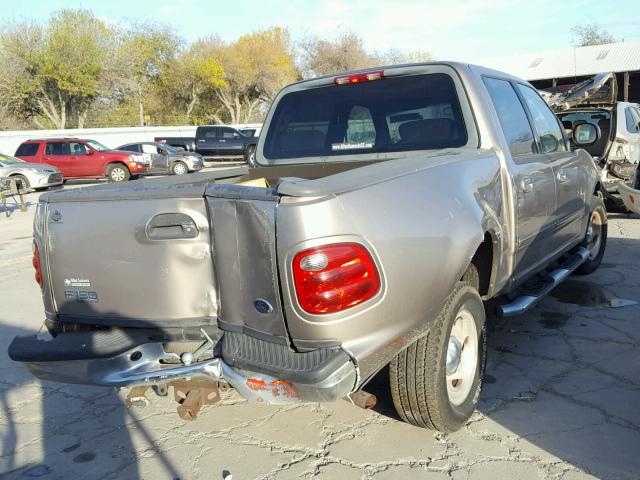 1FTRW07L63KD84302 - 2003 FORD F150 SUPER GOLD photo 4