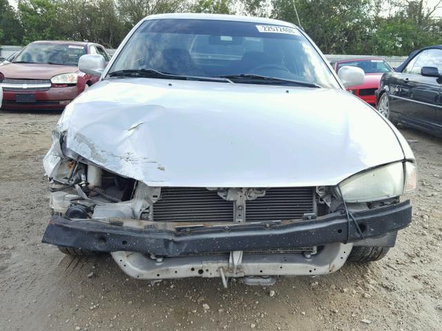 JA3AY31C4WU031534 - 1998 MITSUBISHI MIRAGE LS SILVER photo 9