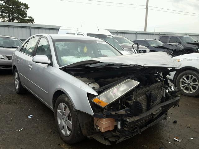 5NPET46C28H312874 - 2008 HYUNDAI SONATA GLS SILVER photo 1