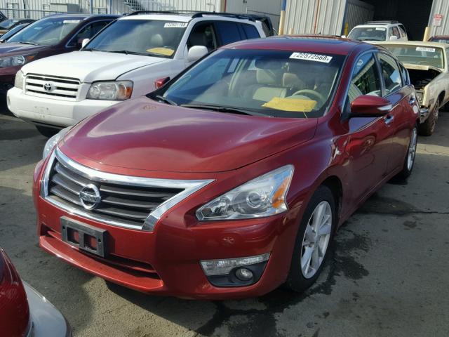 1N4AL3AP0DC184245 - 2013 NISSAN ALTIMA 2.5 RED photo 2