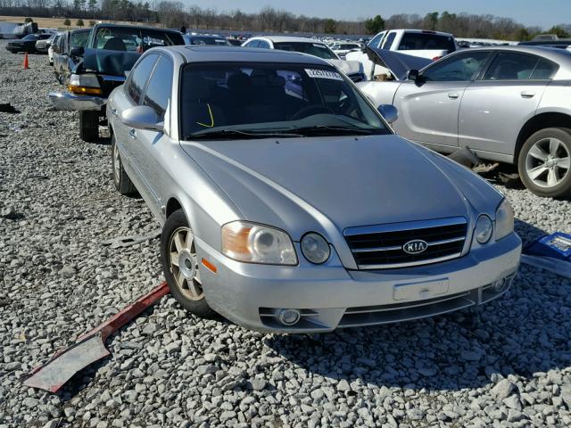 KNAGD126245310229 - 2004 KIA OPTIMA LX SILVER photo 1