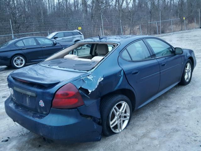 2G2WR554461206349 - 2006 PONTIAC GRAND PRIX GREEN photo 4