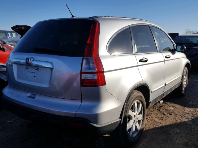 3CZRE38569G701106 - 2009 HONDA CR-V EX SILVER photo 4