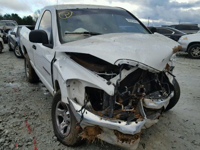 1D7HA16K36J145329 - 2006 DODGE RAM 1500 S WHITE photo 1