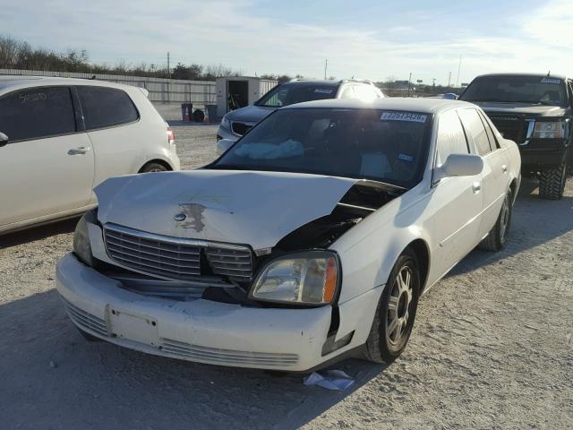 1G6KD54Y15U258850 - 2005 CADILLAC DEVILLE WHITE photo 2