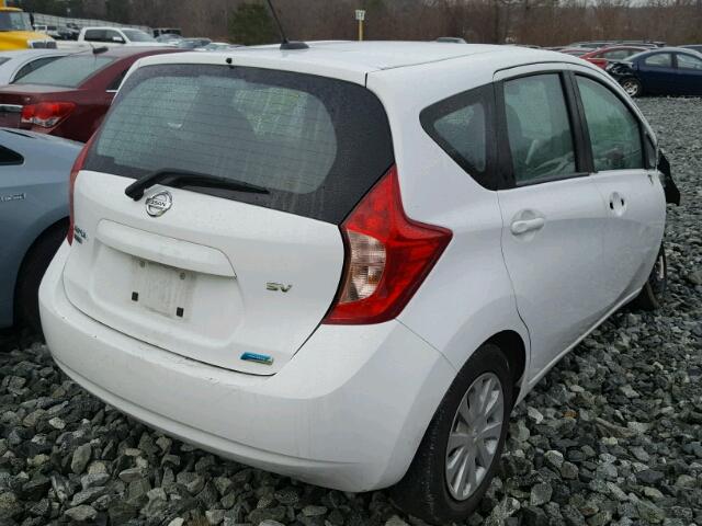 3N1CE2CP3GL353030 - 2016 NISSAN VERSA NOTE WHITE photo 4