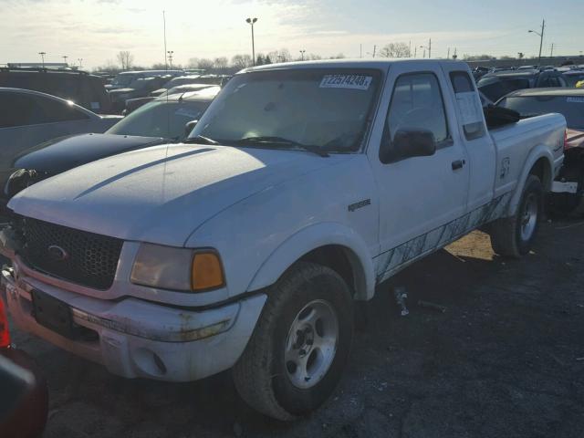 1FTZR45U22TA57706 - 2002 FORD RANGER SUP WHITE photo 2