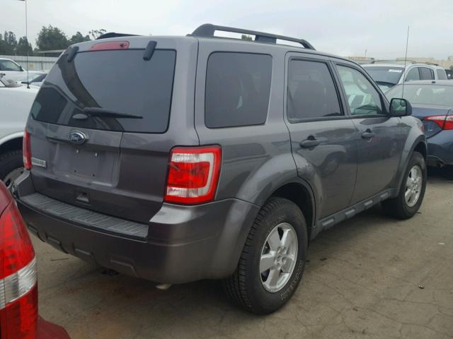 1FMCU0D73BKA94001 - 2011 FORD ESCAPE XLT GRAY photo 4