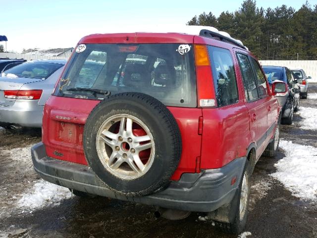 JHLRD186XYS003713 - 2000 HONDA CR-V EX RED photo 4