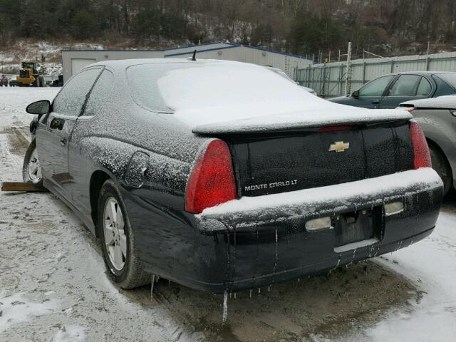 2G1WM15KX69351102 - 2006 CHEVROLET MONTE CARL 黑色 照片 3
