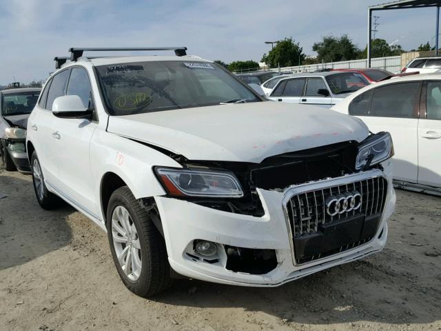 WA1LFAFP2FA125150 - 2015 AUDI Q5 PREMIUM WHITE photo 1