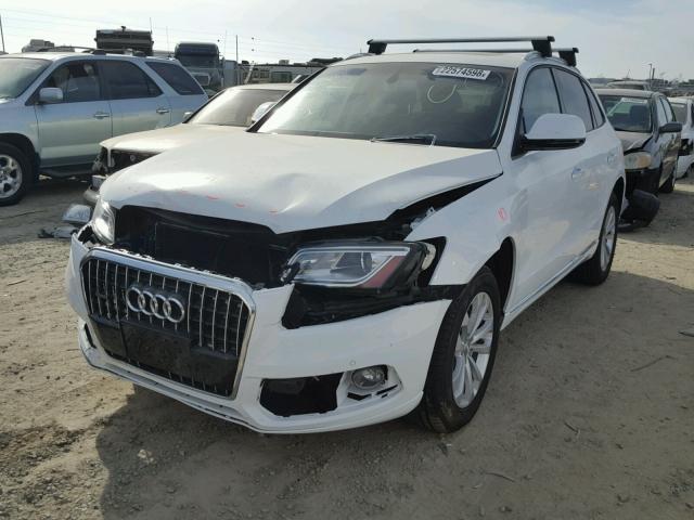 WA1LFAFP2FA125150 - 2015 AUDI Q5 PREMIUM WHITE photo 2