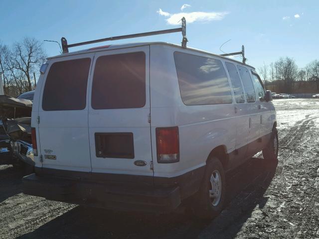 1FTRE14221HB02638 - 2001 FORD ECONOLINE WHITE photo 4