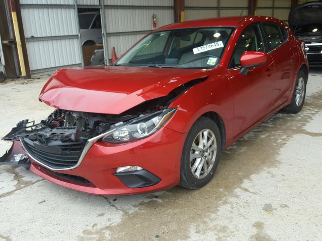 3MZBM1K74GM259799 - 2016 MAZDA 3 SPORT RED photo 2