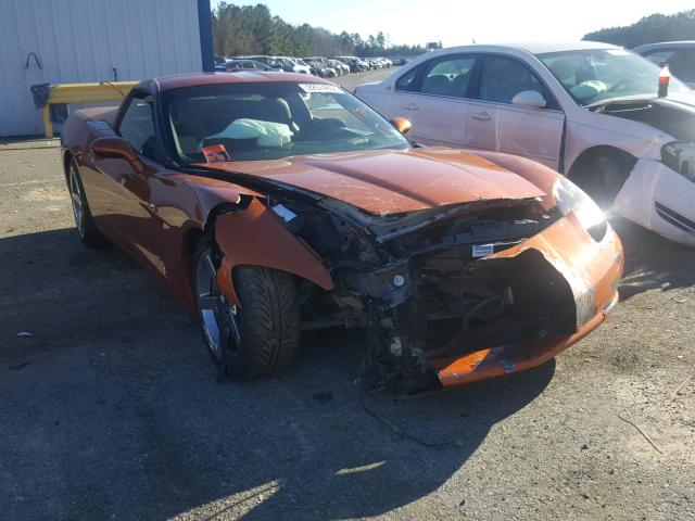 1G1YY26W585119494 - 2008 CHEVROLET CORVETTE ORANGE photo 1