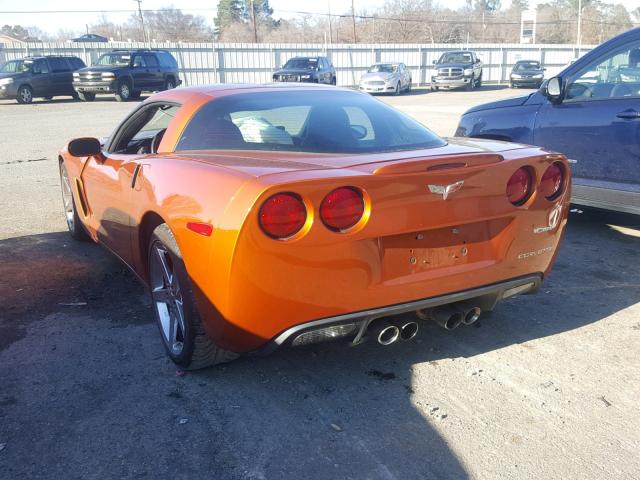 1G1YY26W585119494 - 2008 CHEVROLET CORVETTE ORANGE photo 3