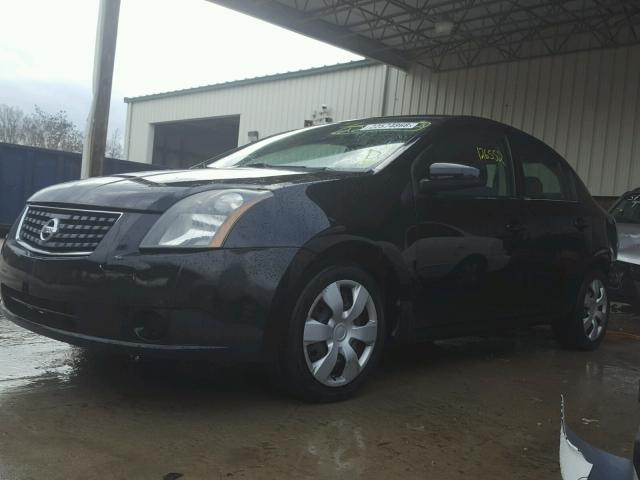 3N1AB61E78L690827 - 2008 NISSAN SENTRA 2.0 BLACK photo 2