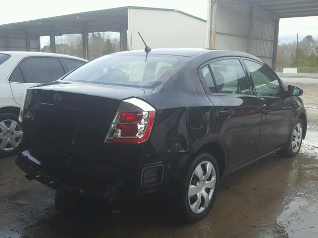 3N1AB61E78L690827 - 2008 NISSAN SENTRA 2.0 BLACK photo 4