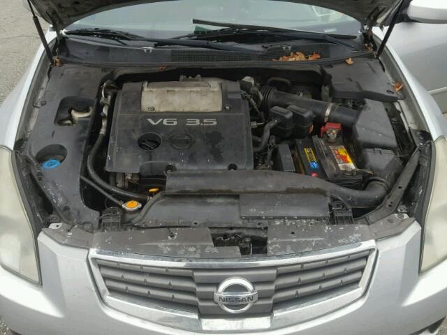 1N4BA41E88C808121 - 2008 NISSAN MAXIMA SE SILVER photo 7