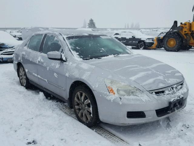 1HGCM66427A073469 - 2007 HONDA ACCORD SE SILVER photo 1