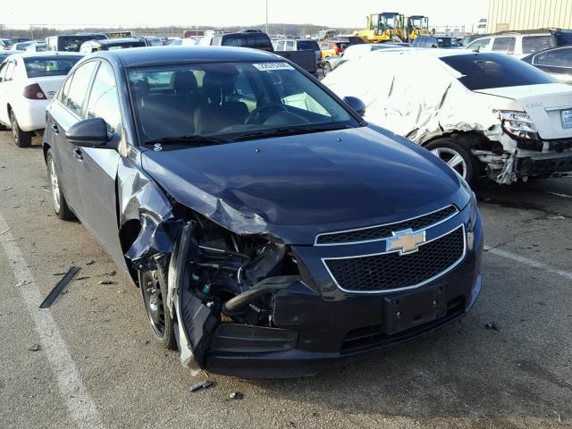 1G1PC5SBXE7222313 - 2014 CHEVROLET CRUZE LT BLACK photo 1