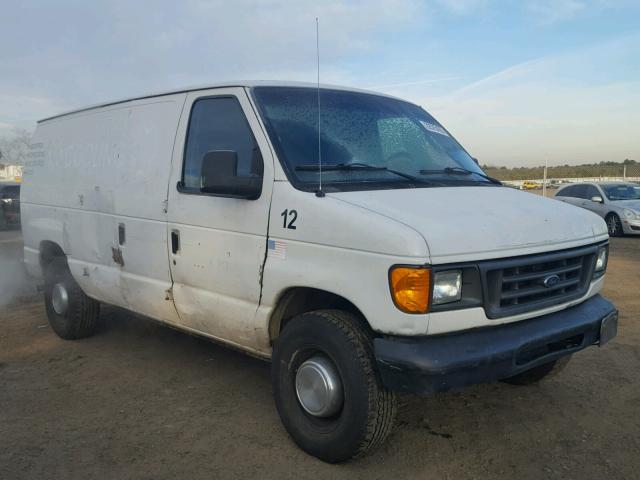 1FTNE24W25HA90276 - 2005 FORD ECONOLINE WHITE photo 1