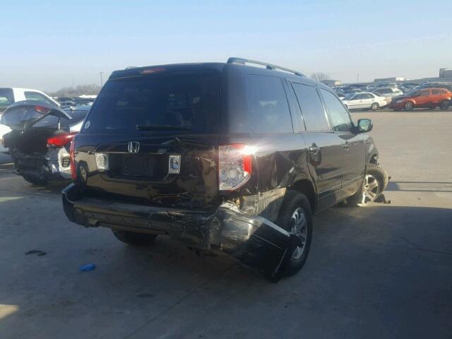 2HKYF18423H570541 - 2003 HONDA PILOT EX BLACK photo 4