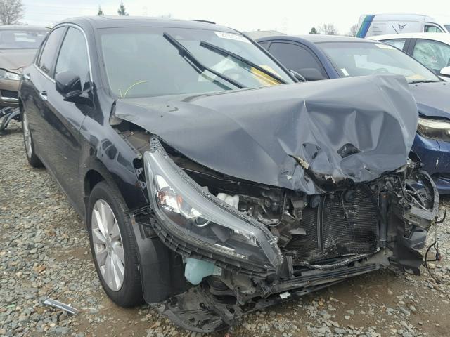 1HGCR2F86DA231871 - 2013 HONDA ACCORD EXL BLACK photo 1