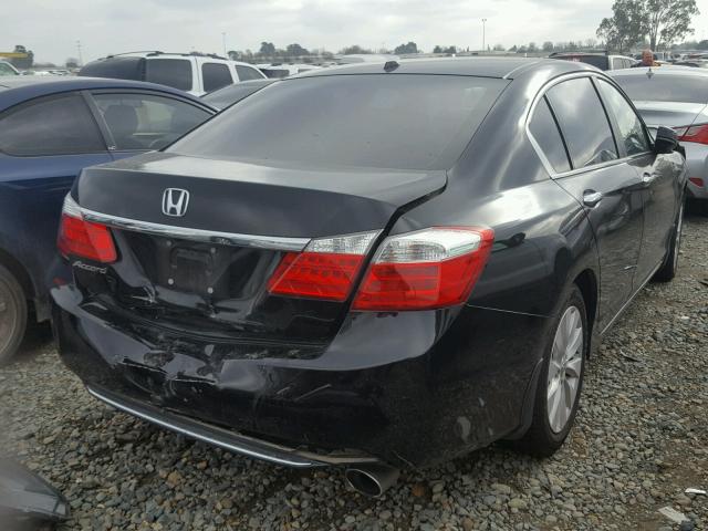 1HGCR2F86DA231871 - 2013 HONDA ACCORD EXL BLACK photo 4