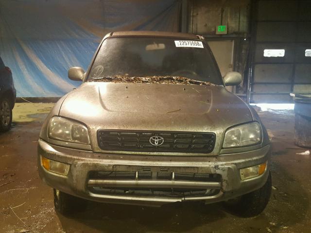 JT3HP10VXX7116456 - 1999 TOYOTA RAV4 SILVER photo 9