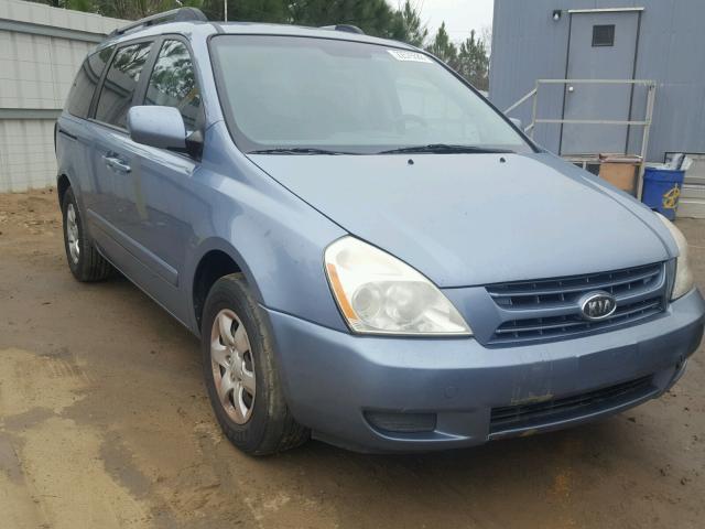 KNDMB233286236929 - 2008 KIA SEDONA EX BLUE photo 1