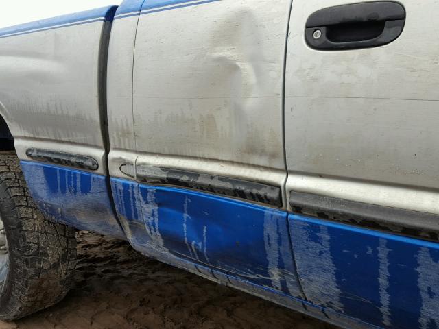 1B7HF13YXWJ153450 - 1998 DODGE RAM 1500 BLUE photo 9