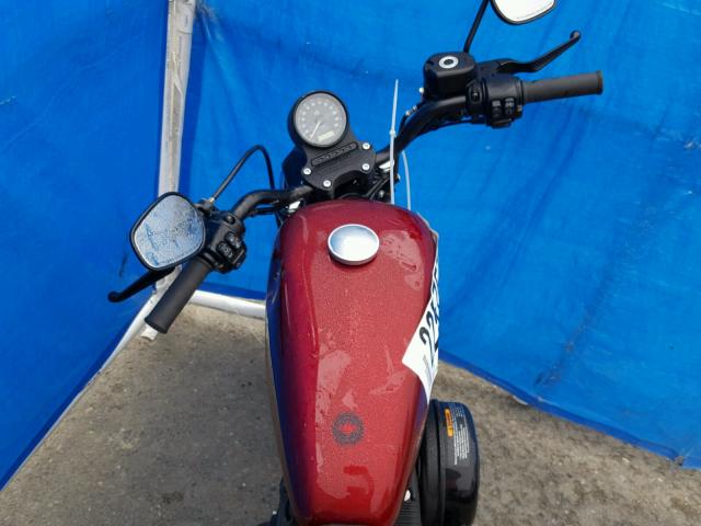 1HD4LE239HC434360 - 2017 HARLEY-DAVIDSON XL883 IRON RED photo 5