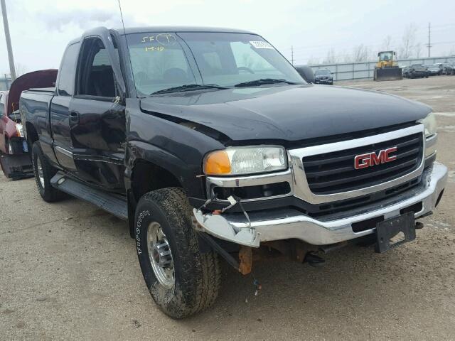 1GTHK29154E181187 - 2004 GMC SIERRA K25 BLACK photo 1