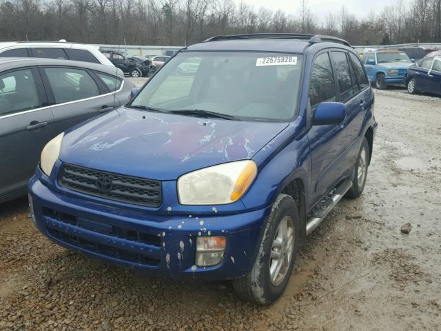 JTEGH20V420045651 - 2002 TOYOTA RAV4 BLUE photo 2