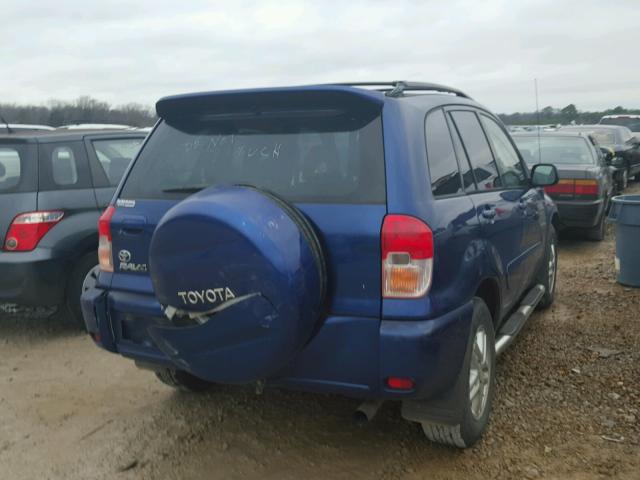 JTEGH20V420045651 - 2002 TOYOTA RAV4 BLUE photo 4