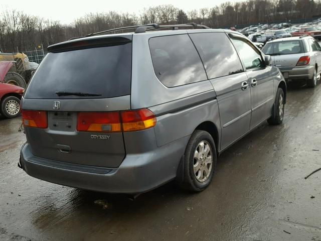 5FNRL18662B022506 - 2002 HONDA ODYSSEY EX BLUE photo 4