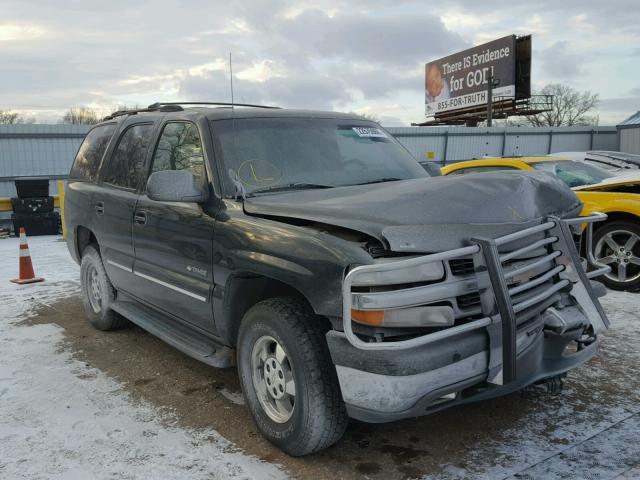 1GNEK13TX1R106729 - 2001 CHEVROLET TAHOE K150 GREEN photo 1