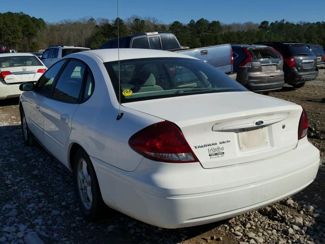 1FAFP55U84A123307 - 2004 FORD TAURUS SES WHITE photo 3