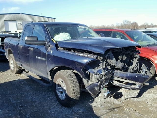 1C6RD7FP9CS235408 - 2012 DODGE RAM 1500 S BLUE photo 1