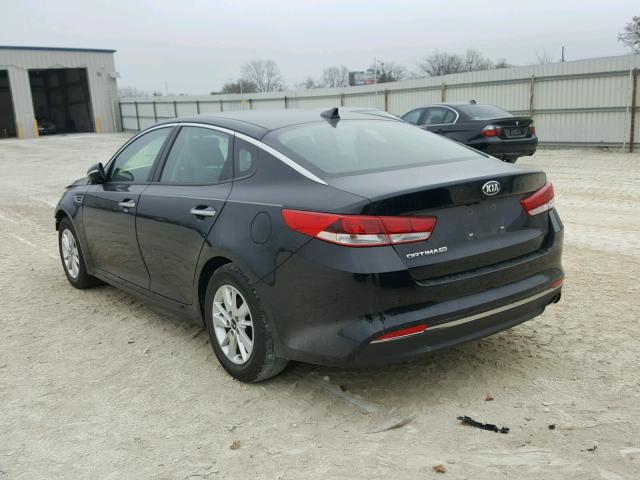 5XXGT4L35GG034706 - 2016 KIA OPTIMA LX BLACK photo 3